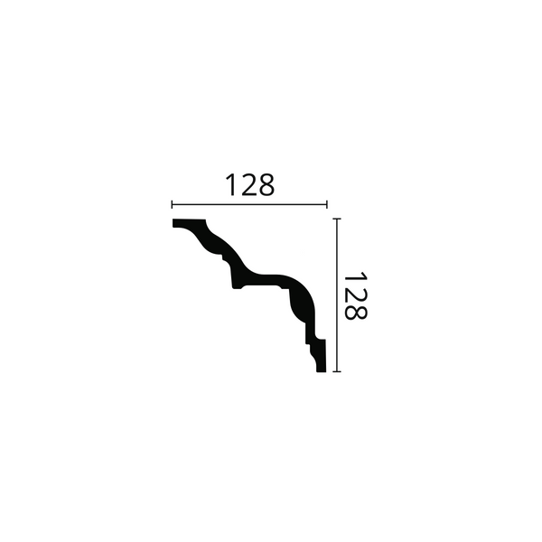 Noel & Marquet, Georgina (Z24) ARSTYL® 2.44m Coving, Cornice Moulding, Cornice Moulding, Coving, georgina, z24