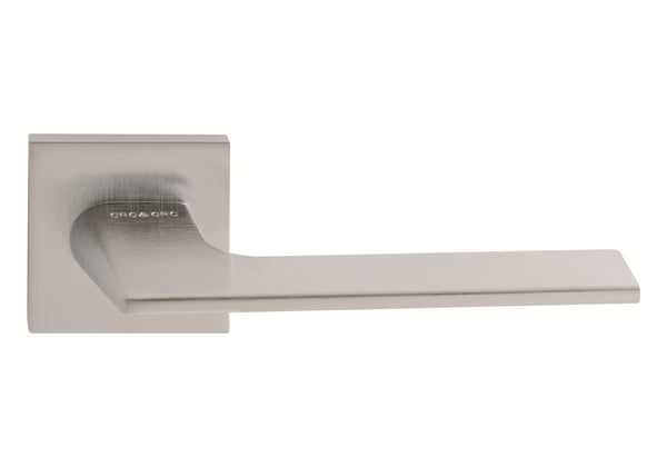 Oro&Oro Unica Lever Door Handle on Square Rose by Atlantic Hardware