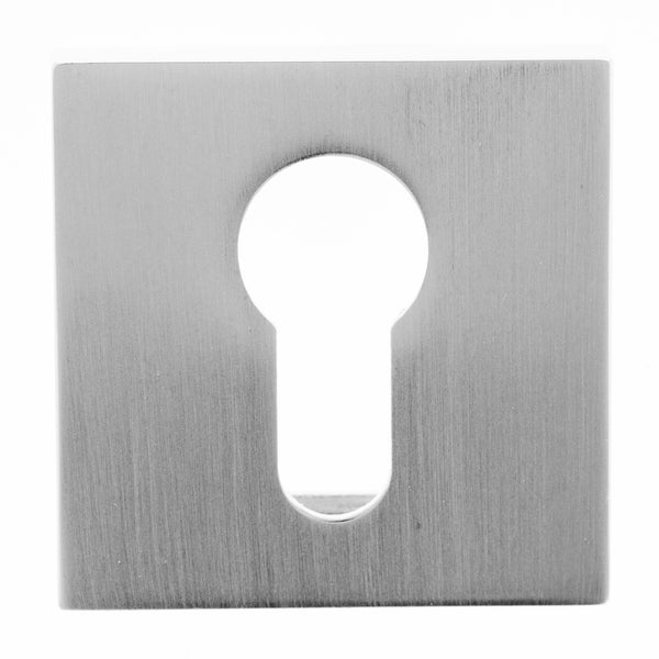 Oro&Oro Euro Escutcheons on Square Rose by Atlantic Hardware