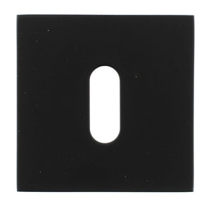 Oro&Oro Key Escutcheons on Square Rose by Atlantic Hardware