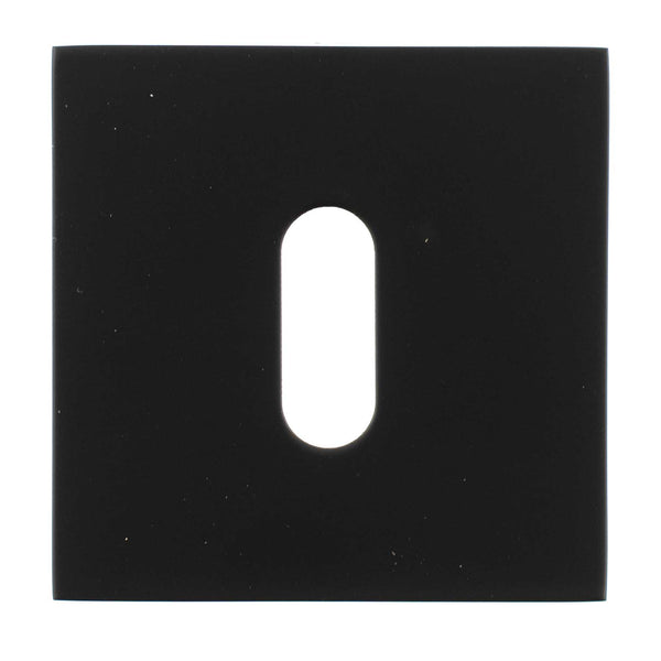 Oro&Oro Key Escutcheons on Square Rose by Atlantic Hardware