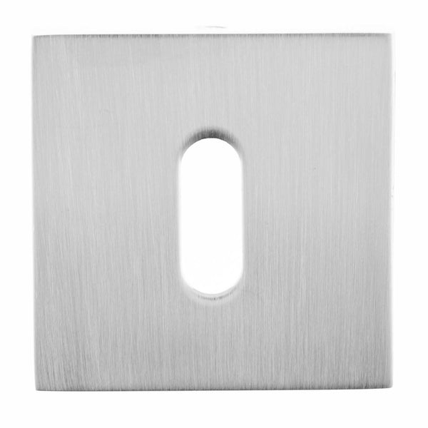 Oro&Oro Key Escutcheons on Square Rose by Atlantic Hardware