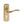Old English Warwick Key Lever Door Handle on Backplate by Atlantic Hardware