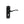 Old English Warwick Key Lever Door Handle on Backplate by Atlantic Hardware