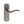Old English Warwick Latch Lever Door Handle on Backplate by Atlantic Hardware