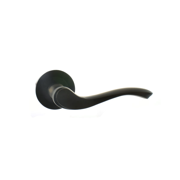 Old English Warwick Lever Door Handle on Round Rose by Atlantic Hardware
