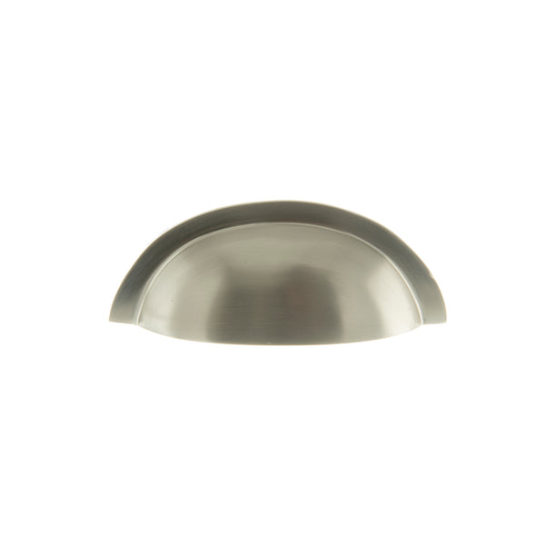 Old English Winchester Solid Brass Cabinet Cup Pull on Concealed Fix by Atlantic Hardware