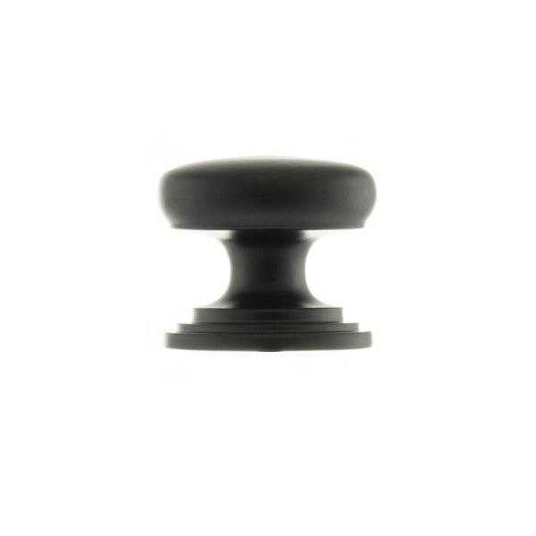 Old English Lincoln Solid Brass Victorian Cabinet Knob 32mm on Concealed Fix by Atlantic Hardware