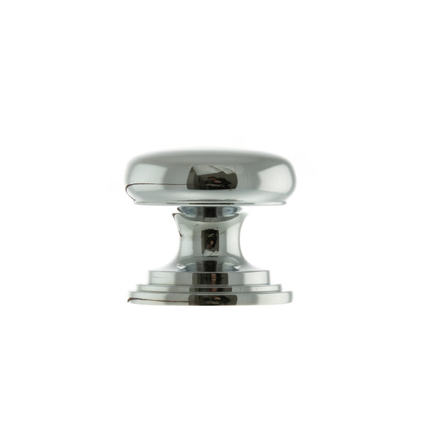 Old English Lincoln Solid Brass Victorian Cabinet Knob 32mm on Concealed Fix by Atlantic Hardware