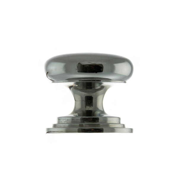 Old English Lincoln Solid Brass Victorian Cabinet Knob 38mm on Concealed Fix by Atlantic Hardware