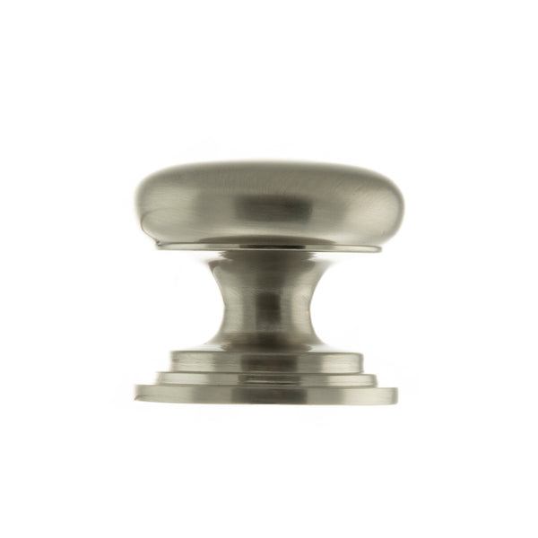 Old English Lincoln Solid Brass Victorian Cabinet Knob 38mm on Concealed Fix by Atlantic Hardware