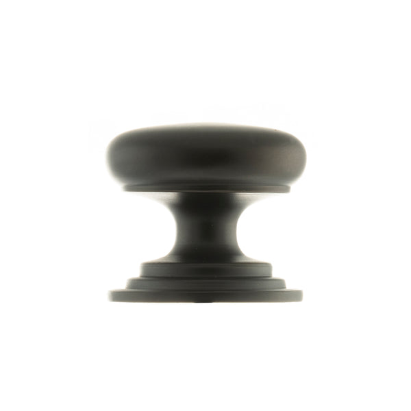Old English Lincoln Solid Brass Victorian Cabinet Knob 38mm on Concealed Fix by Atlantic Hardware