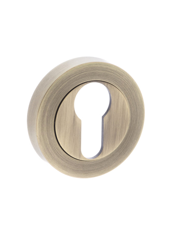 Old English Euro Escutcheons by Atlantic Hardware