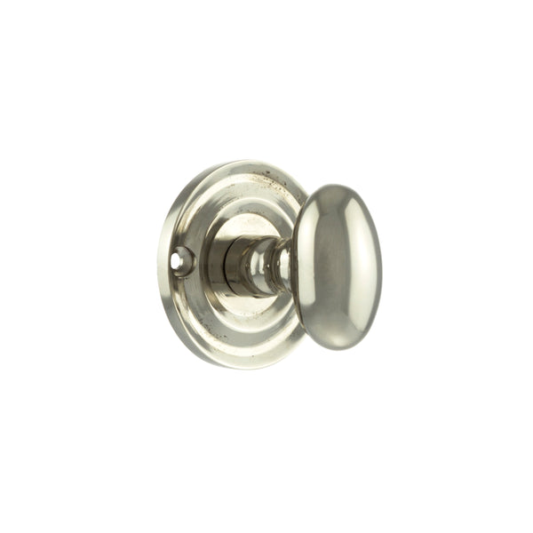 Old English Solid Brass Oval WC Turn and Release by Atlantic Hardware