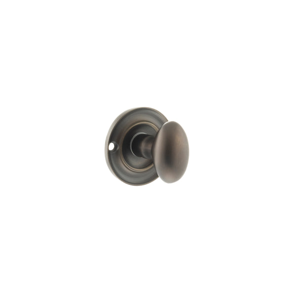 Old English Solid Brass Oval WC Turn and Release by Atlantic Hardware