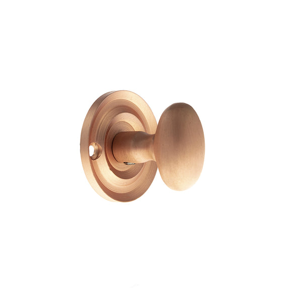 Old English Solid Brass Oval WC Turn and Release by Atlantic Hardware
