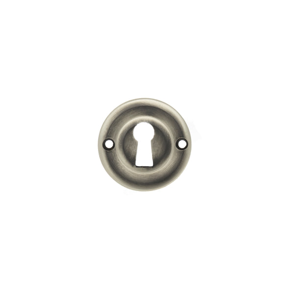 Old English Solid Brass Open Key Hole Escutcheons by Atlantic Hardware