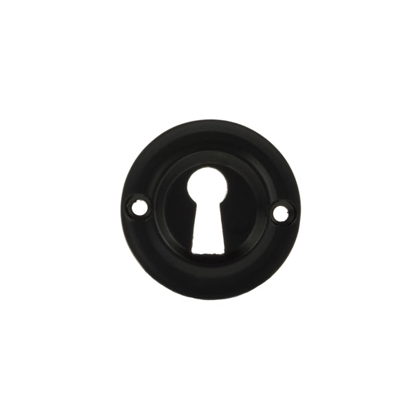 Old English Solid Brass Open Key Hole Escutcheons by Atlantic Hardware