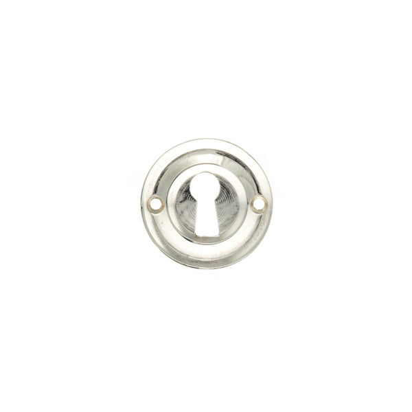 Old English Solid Brass Open Key Hole Escutcheons by Atlantic Hardware