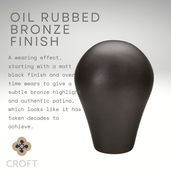 Croft - Sash Fastener - Reeded Knob 1035