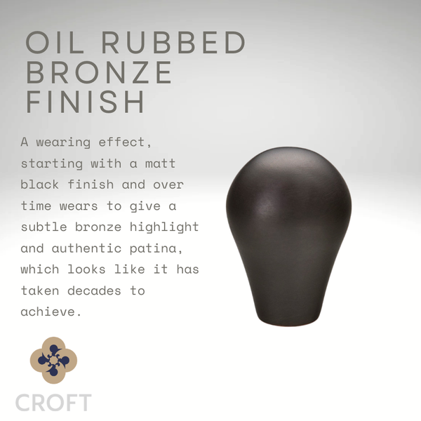 Croft - Cambridge Lever Furniture - Euro Profile. 92mm C/C 7287E