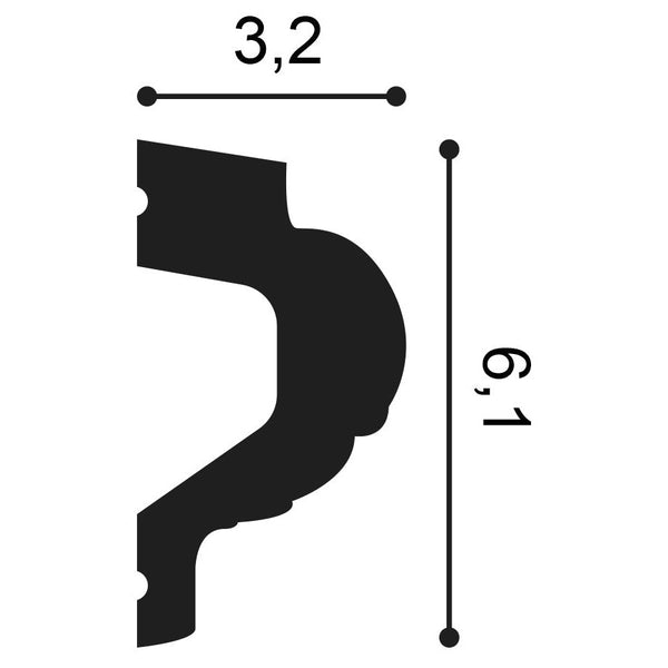 P3020A Wall Moulding