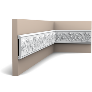 Orac Decor,Orac Decor- P7010-Wall Panel Mouldings 200x2.0x10.5   (cm) £16.89 /m,Wall Moulding