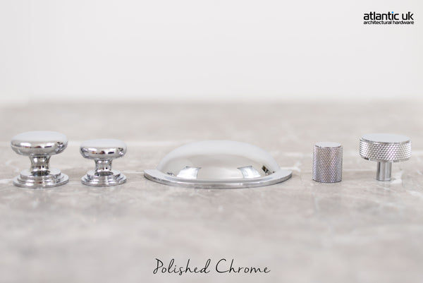 Old English Winchester Solid Brass Cabinet Cup Pull on Concealed Fix - additional image