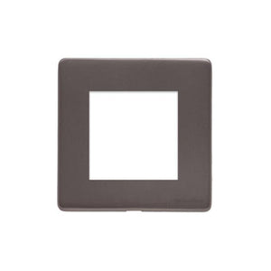 Verona Range Switches & Sockets - 2 Module Euro Plate by Heritage Brass By M-Marcus