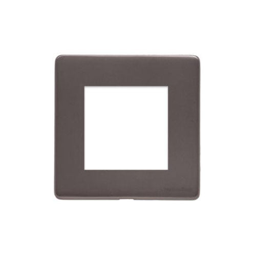 Verona Range Switches & Sockets - 2 Module Euro Plate by Heritage Brass By M-Marcus