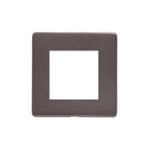 Verona Range Switches & Sockets - 2 Module Euro Plate by Heritage Brass By M-Marcus