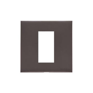 Windsor Range Dark Antique Bronze Switches & Sockets WN95 - 1 Module Euro Plate by Heritage Brass By M-Marcus
