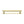Hexagonal Cabinet Pull Handle with Plate by M Marcus - Heritage Brass