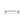 Hexagonal Cabinet Pull Handle with Plate by M Marcus - Heritage Brass