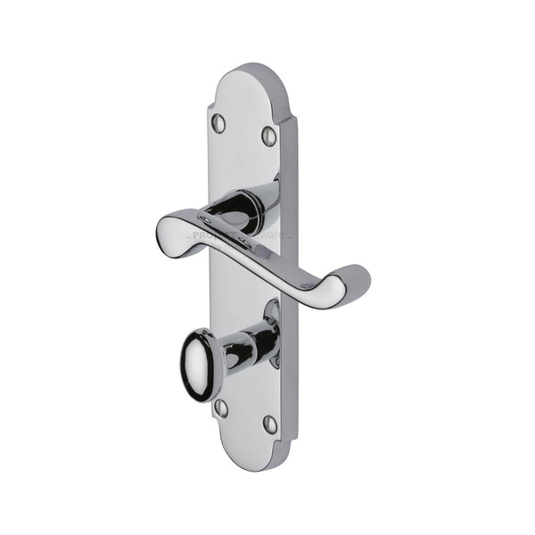 Milton Door Handle on Plate by M Marcus - Heritage Brass
