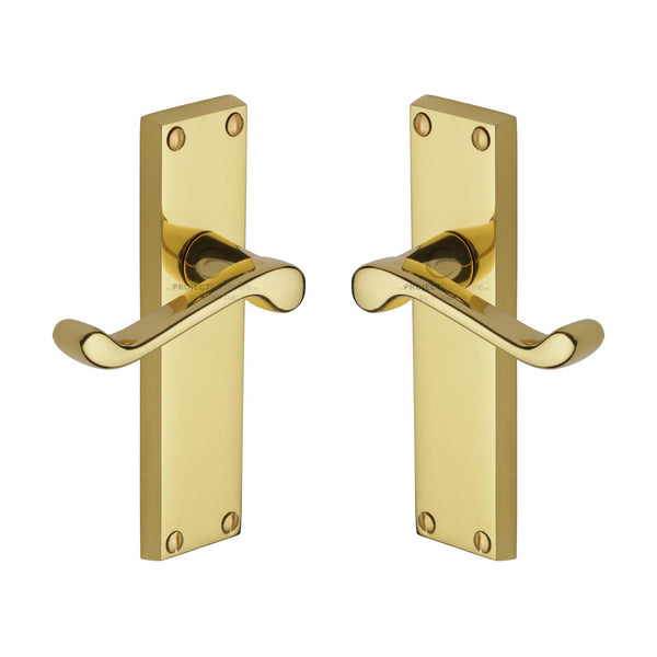 Malvern Door Handle on Plate