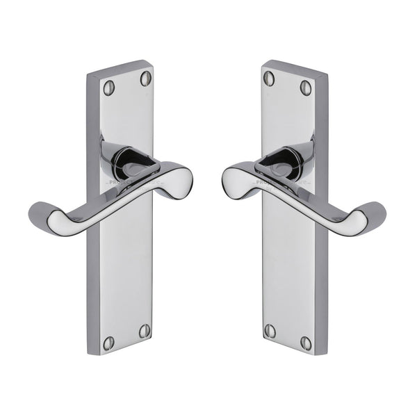 Malvern Door Handle on Plate