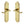 Kensington Door Handle on Plate by M Marcus - Heritage Brass