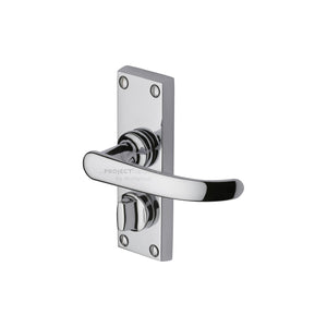 M Marcus - Heritage Brass, Avon Short Door Handle on Plate, Door Handles, Door Handles on Plate