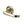 Avon Door Handle on Round Rose - Polished Brass