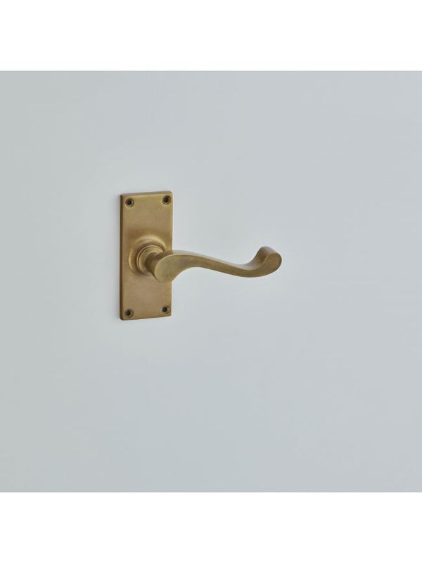 Croft Ironmongery, Lichfield Lever Latch Furniture-1907, Door Handles, Lever Latch Handles