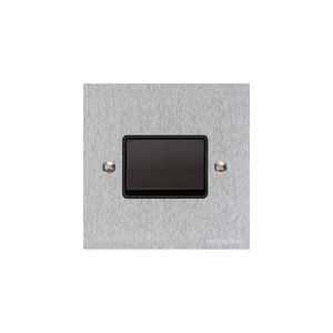 Victorian Elite Range Satin Chrome Switches & Sockets, R03 - 6A Triple Pole Fan Isolator Switch by Heritage Brass By M-Marcus