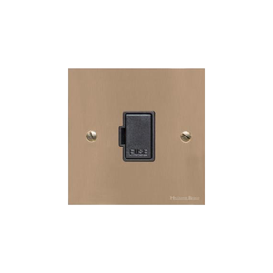 Victorian Elite Range Antique Brass Switches & Sockets, R91 - Unswitched Spur (13 Amp) by Heritage Brass By M-Marcus