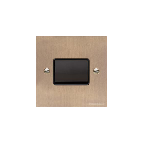Victorian Elite Range Antique Brass Switches & Sockets, R91 - 6A Triple Pole Fan Isolator Switch by Heritage Brass By M-Marcus