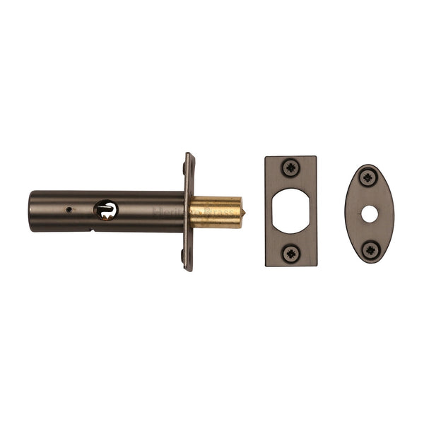 M Marcus - Heritage Brass, Rack Bolt without Turn , Escutcheons & Privacy Thumbturns, Turn & Release