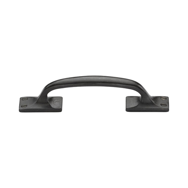 M Marcus - Heritage Brass, Rustic Bronze Offset Cabinet Pull Handle, Cabinet Hardware, Cabinet Pull Handles