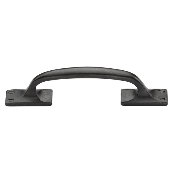 M Marcus - Heritage Brass, Rustic Bronze Offset Cabinet Pull Handle, Cabinet Hardware, Cabinet Pull Handles