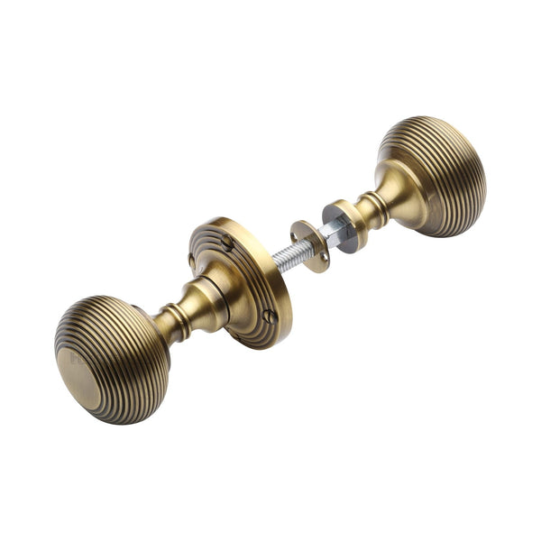 Reeded Rim Door Knob