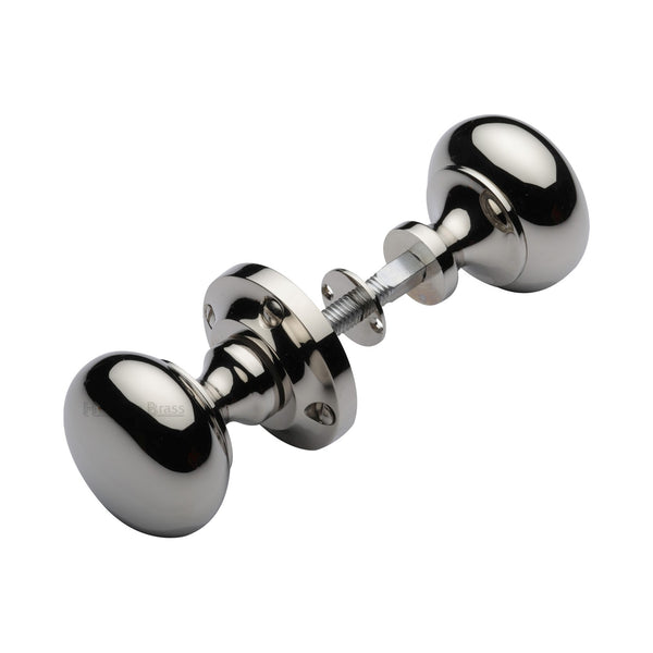 Victoria Rim Door Knob by M Marcus - Heritage Brass
