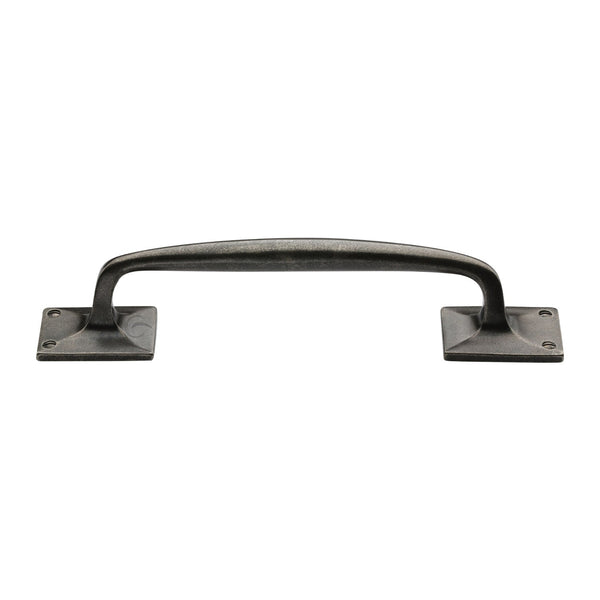 M Marcus - Heritage Brass, Rustic Pewter Offset Cabinet Pull Handle, Cabinet Hardware, Cabinet Pull Handles